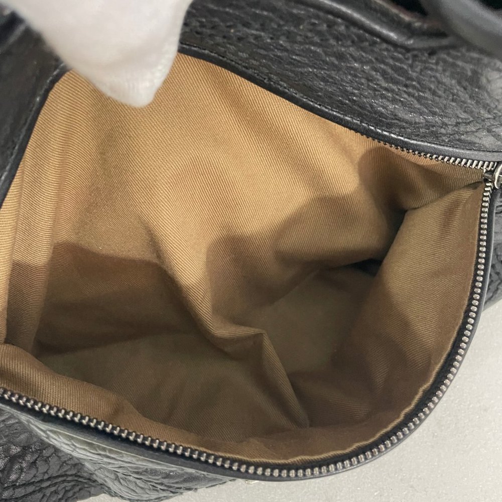 Salvatore Ferragamo Black Leather Handbag - Picture 15 of 16